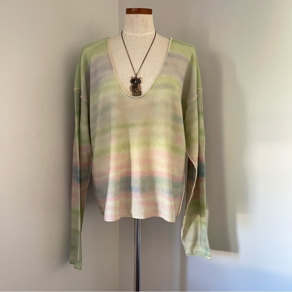 Free People Sweaters - Free People Spacedye Cashmere sweater size XL NWT